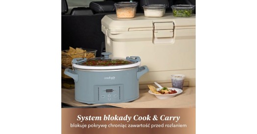 Wolnowar Crock-Pot Cook & Carry 6,6 l CSC123X
