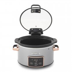 Wolnowar Crockpot 3.5l z uchylną pokrywą, srebrno-miedziany CSC059X
