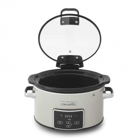 Czajnik elektryczny Breville High Gloss VKJ944X + Wolnowar Crock-Pot 3,5L CSC060X