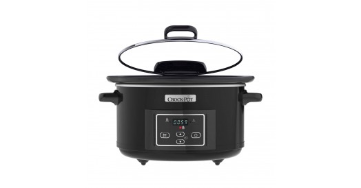 Wolnowar Crock-Pot 4,7l z uchylną pokrywą Czarny CSC052X