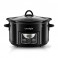 Wolnowar Crockpot 4,7l czarny SCCPRC507B-I-DIM