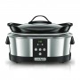 Wolnowar Crockpot 5,7l chrom SCCPBPP605-I-DIM