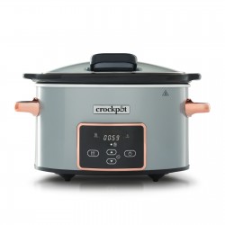 Wolnowar Crockpot 3.5l z uchylną pokrywą, srebrno-miedziany CSC059X