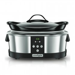 Wolnowar Crockpot 5,7l chrom SCCPBPP605-I-DIM