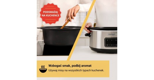 Wolnowar Crockpot 6,5l CSC112X