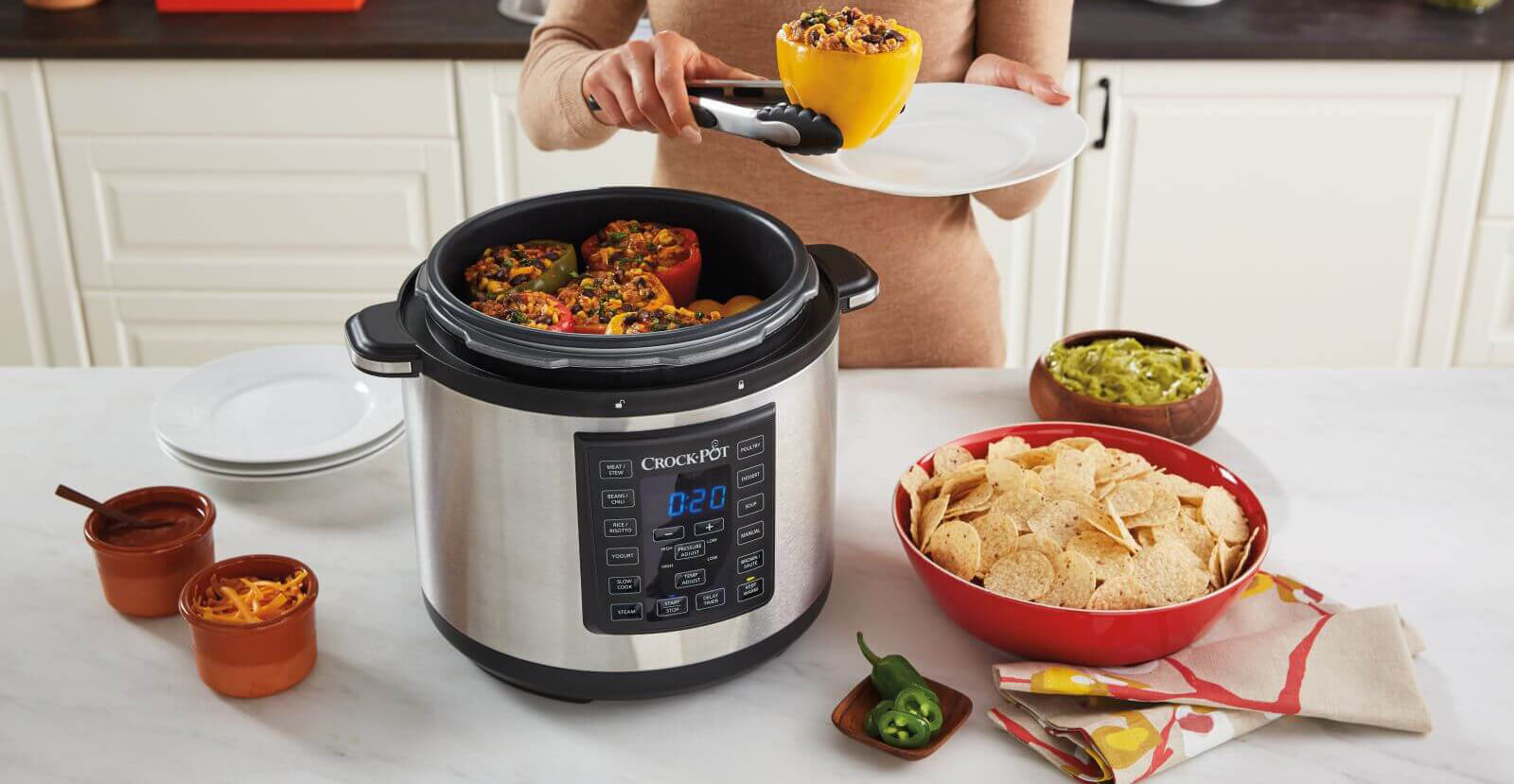MultiCooker Ekspress Crock-Pot 5.6l, 12w1 CSC051X MultiCooker Ekspress Crock-Pot 5.6l, 12w1 CSC051X