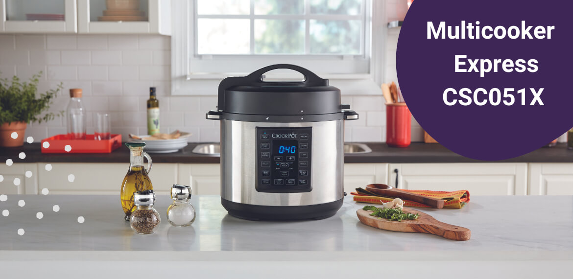 MultiCooker Express Crockpot 5.6l 12w1, CSC051X