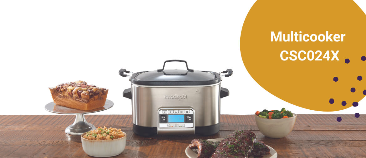 MultiCooker Crockpot 5.6l, 5w1 CSC024X