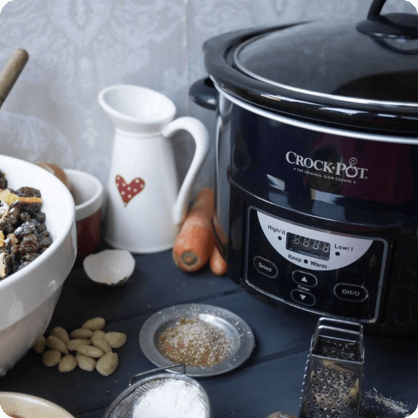 Wolnowar Crockpot zużywają znacznie mniej prądu niż tradycyjne kuchenki