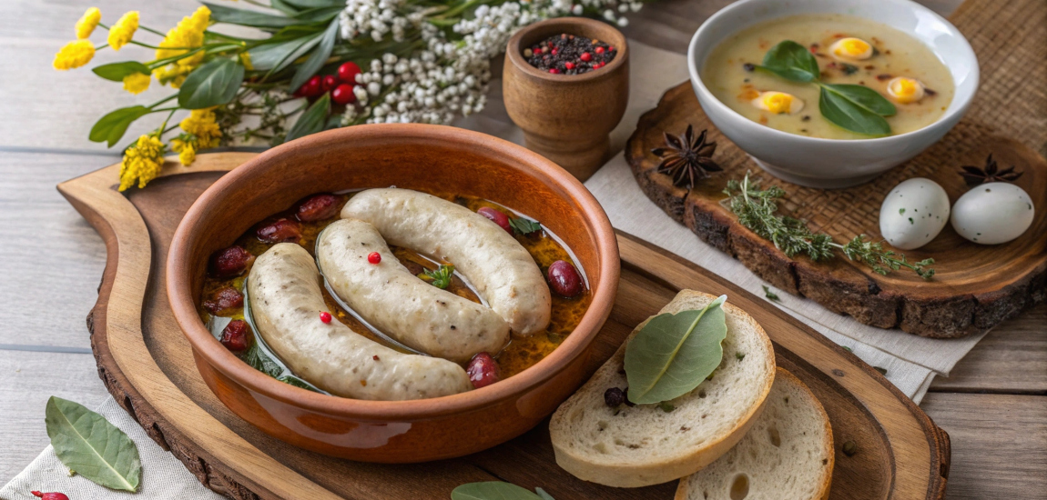 Biała kiełbasa – jak zrobić ją soczystą i aromatyczną?