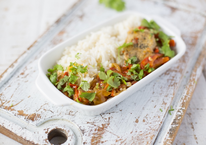 Schab w sosie słodko-kwaśnym