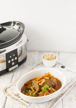 Wołowina z duszonymi warzywami