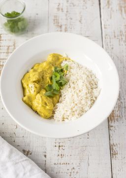 Kurczak curry z mango