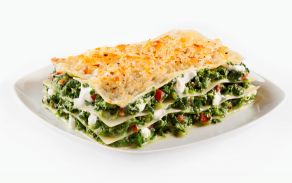 Lasagne ze szpinakiem