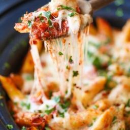 Makaron z kurczakiem i parmezanem