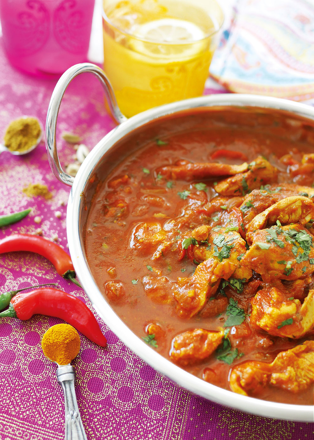 Pikantny Kurczak Madras