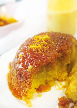 Pudding nasączony syropem