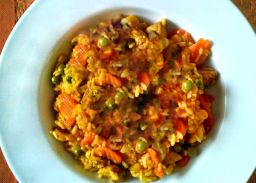 Paella wegetariańska