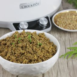 Farsz do pierogów z soczewicą