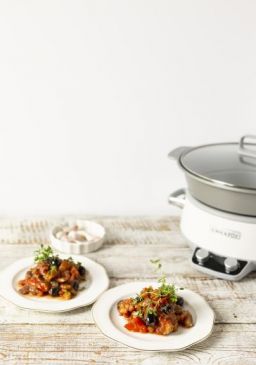 Caponata z fasolą