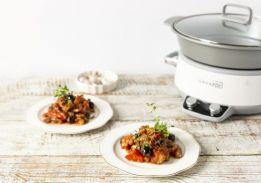 Caponata z fasolą