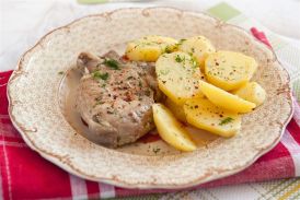 Schab wieprzowy z ziemniakami