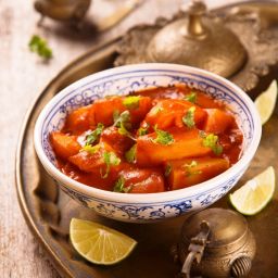 Curry z batatami i mlekiem kokosowym