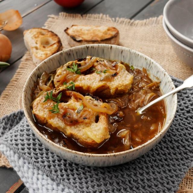 Francuska Zupa Cebulowa z Crock-Pot Express