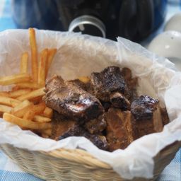 Żeberka w coli z wolnowaru