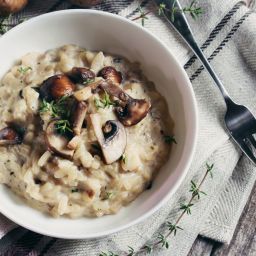 Risotto z orzechami nerkowca